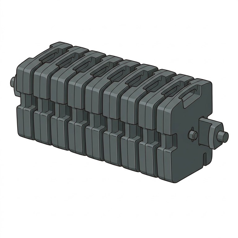 Ballast / lestage : Ajout de masses (fonte sur les roues ou à l'avant, eau dans les pneumatiques) pour augmenter l'adhérence et équilibrer le tracteur avec un outil porté. On vise environ 50 à 60 kg par cheval au travail lourd et une répartition de 40 % à l'avant pour 60 % à l'arrière, sans dépasser la charge admissible des pneus.