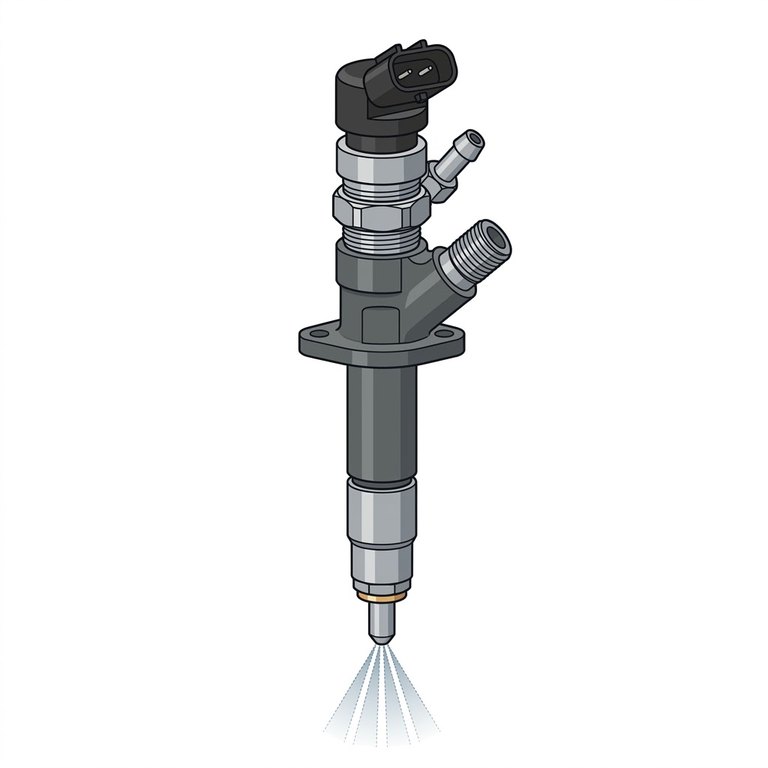 Injecteur : Organe qui pulvérise le gazole sous très haute pression (jusqu'à 2 000 bar sur un common rail) dans la chambre de combustion, en un ou plusieurs jets par cycle. Un injecteur encrassé ou usé se traduit par des fumées, une perte de puissance et une surconsommation.