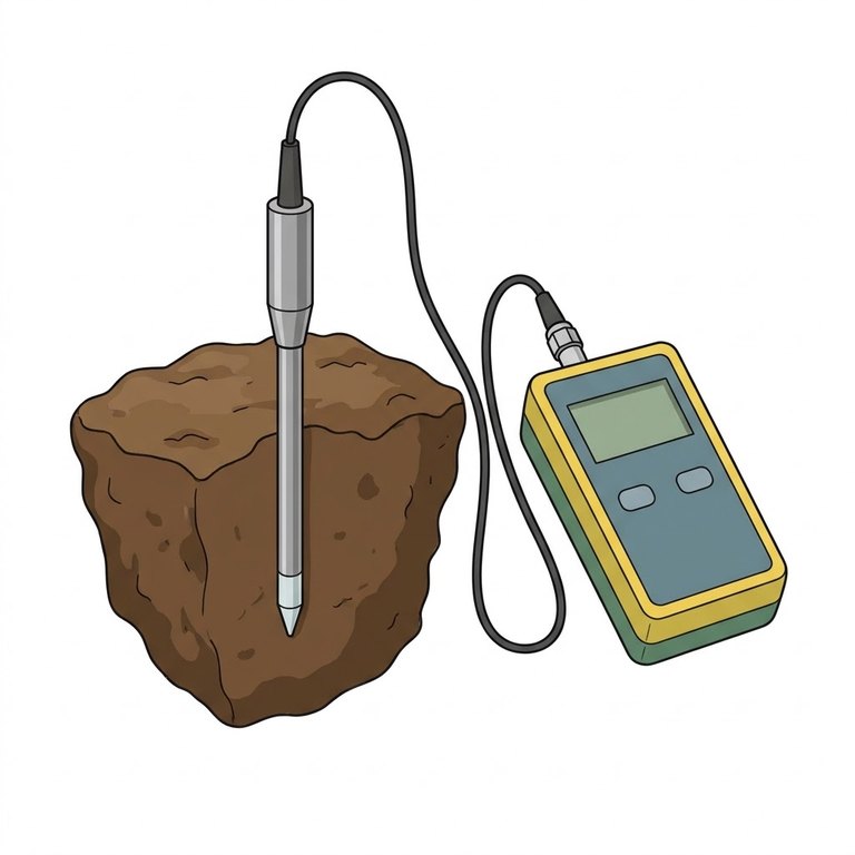 pH du sol : Mesure de l'acidité du sol sur une échelle de 0 à 14, la plupart des cultures préférant un pH entre 6 et 7. En dessous de 5,5, l'aluminium devient toxique et le phosphore se bloque ; un chaulage (1 à 2 t/ha de produit calcaire) remonte le pH progressivement.